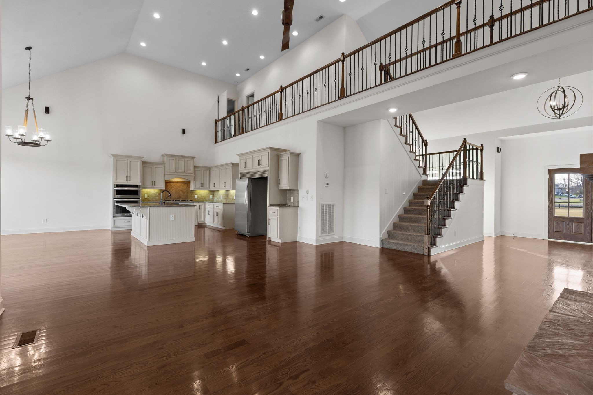 7607 Midland Road Christiana, TN 37037 - Photo 20 of 48 a view of a kitchen with furniture and wooden floor