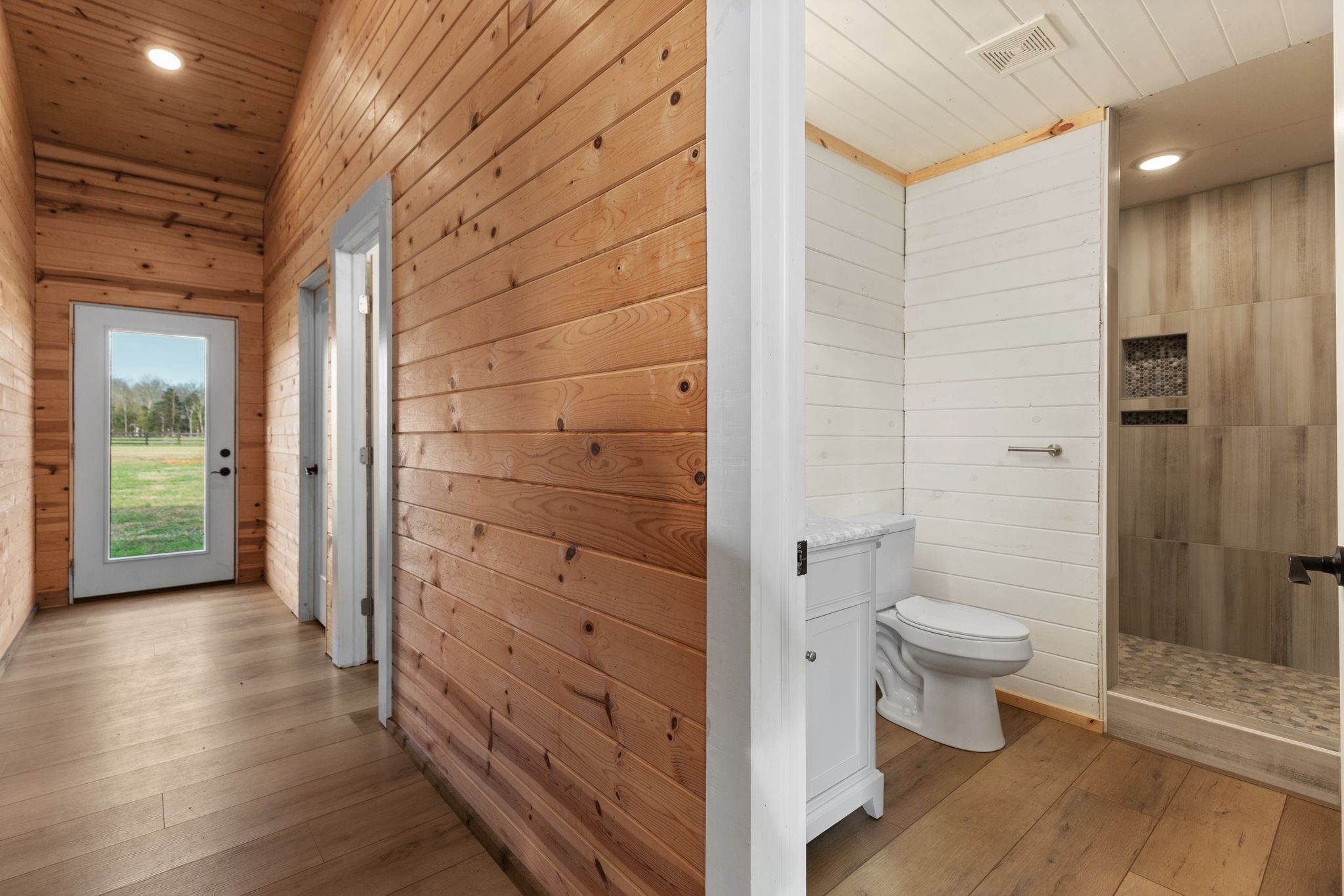 7607 Midland Road Christiana, TN 37037 - Photo 45 of 48 a bathroom with a toilet and a shower