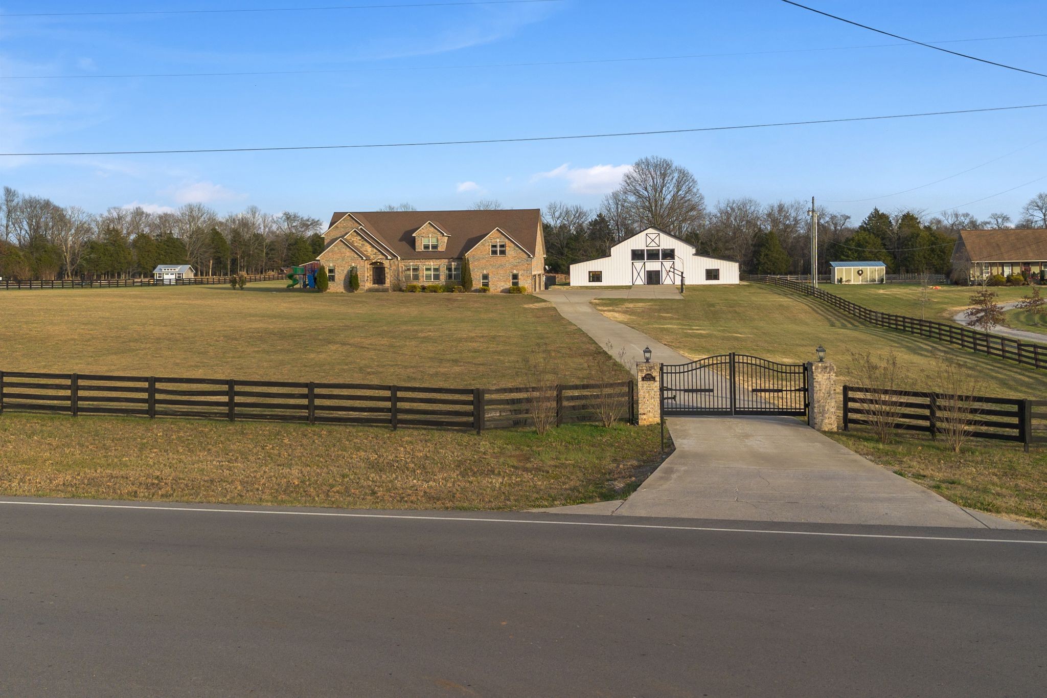 7607 Midland Road Christiana, TN 37037 - Photo 5 of 48 a view of a swimming pool with an outdoor space and seating area