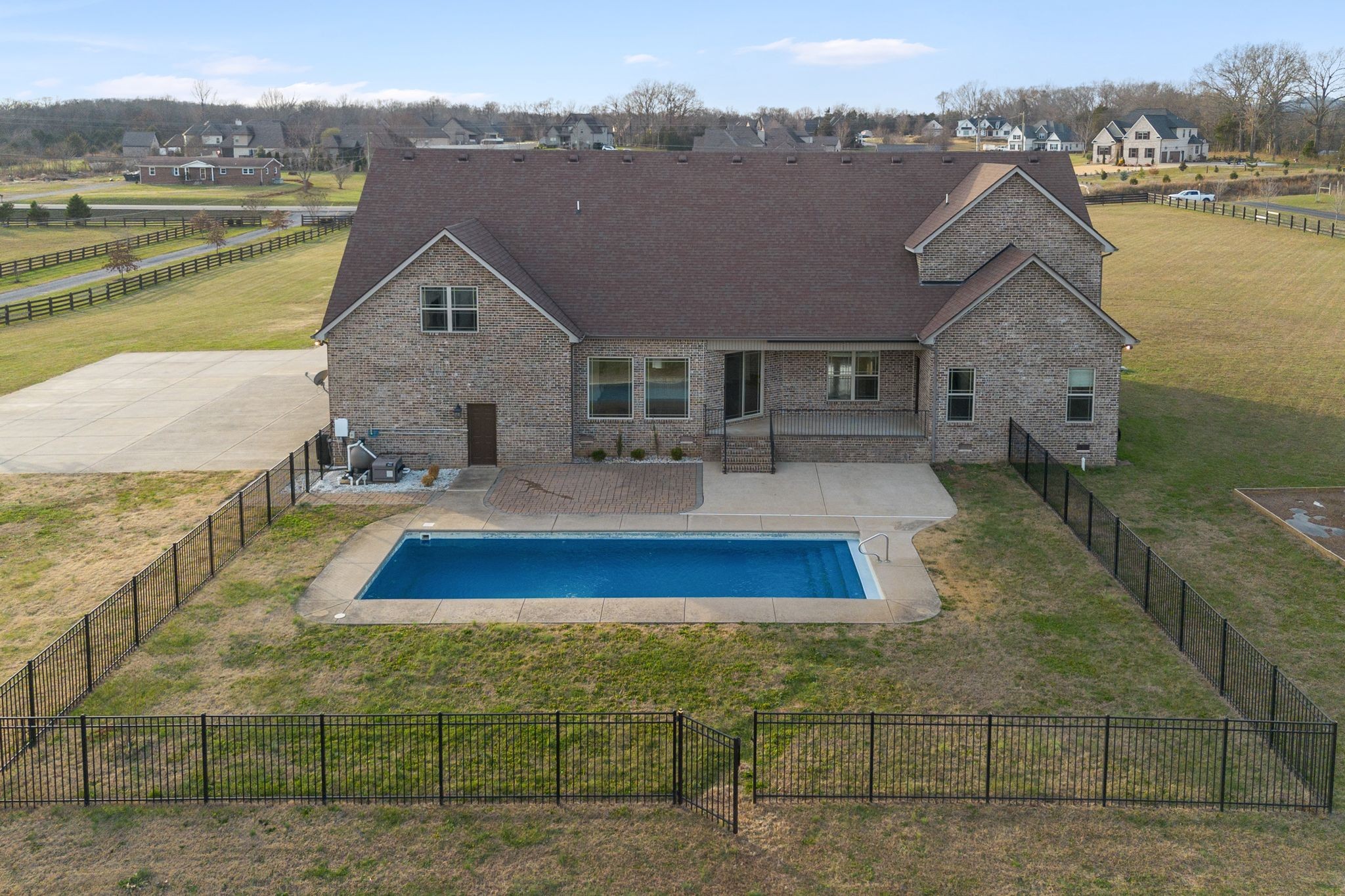 7607 Midland Road Christiana, TN 37037 - Photo 10 of 48 a aerial view of house with lake view