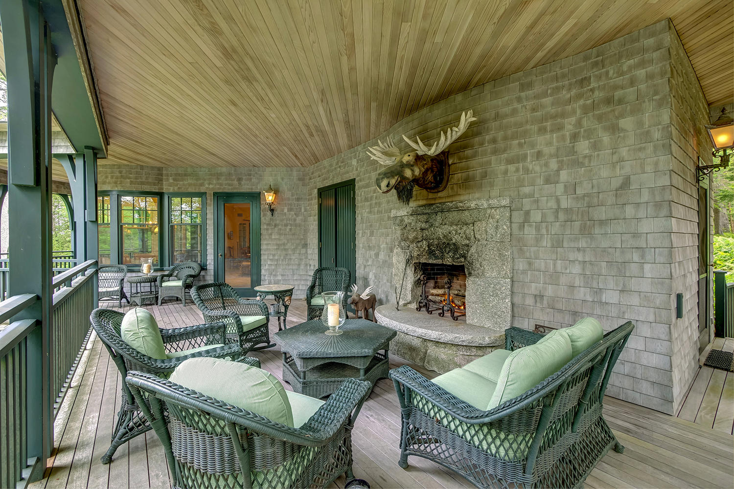 320-330 Sound Drive Mount Desert, ME 04660 - Photo 21 of 68 11.Ext.outside fireplace