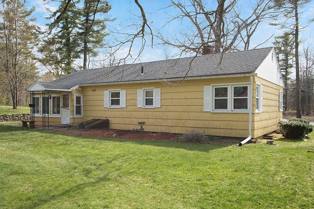 172 Minott Road Gardner, MA 01440 - Photo 29 of 36 a view of a backyard with a garden