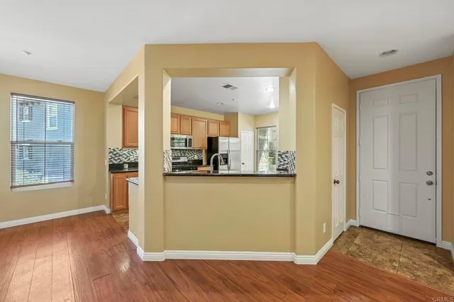 a view of a living room