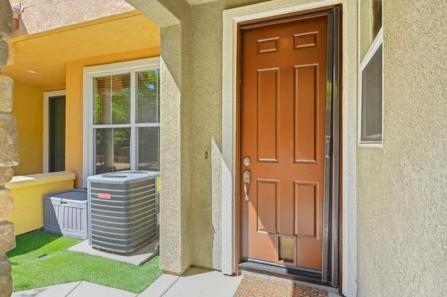 a front view of a house with a porch