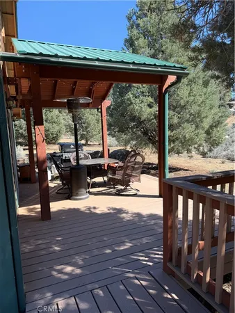 a view of a street with a building in the background