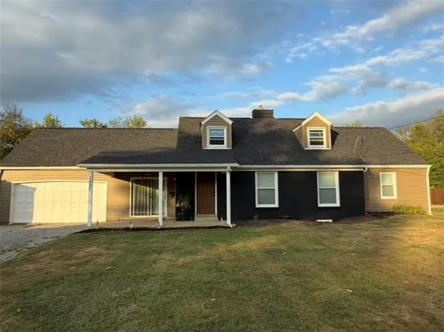 front view of house with a yard