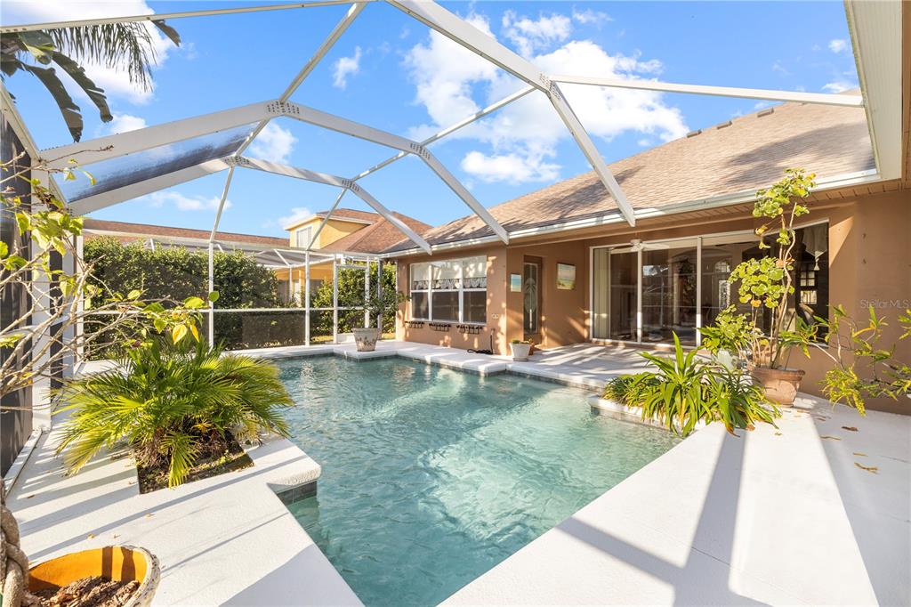 2125 Gold Dust Court New Port Richey, FL 34655 - Photo 48 of 54 a view of swimming pool with outdoor seating