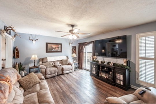 1251 Smith Thompson Road Bethpage, TN 37022 - Photo 24 of 71 a living room with furniture and a flat screen tv