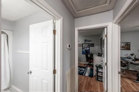 a room with furniture and window