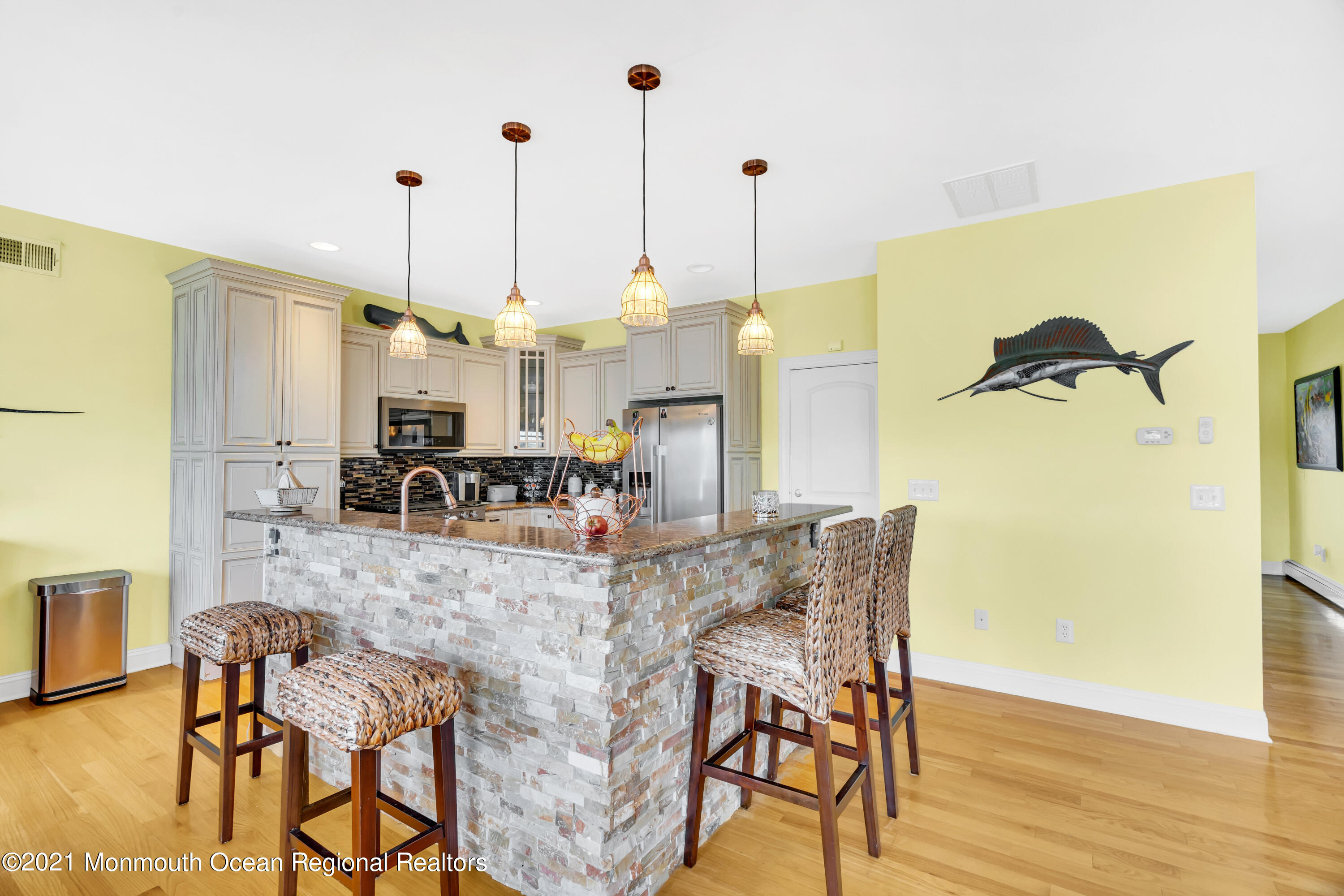 55 Bay Way Brick, NJ 08723 - Photo 18 of 55 a view of dining room a table and chairs