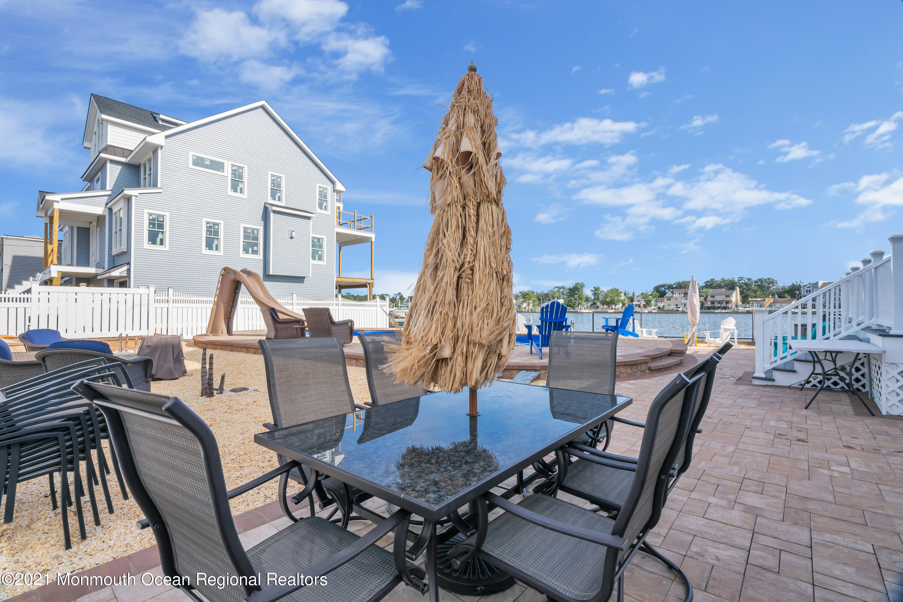 55 Bay Way Brick, NJ 08723 - Photo 27 of 55 a view of a patio with couches table and chairs