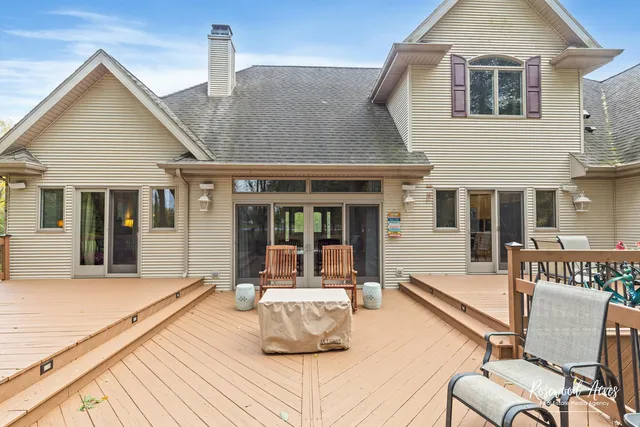 a view of a house with a patio