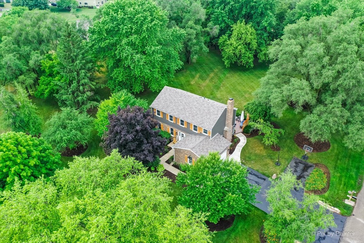 3205 Ramsgate Lane Johnsburg, IL 60051 - Photo 36 of 41 an aerial view of a house with a yard