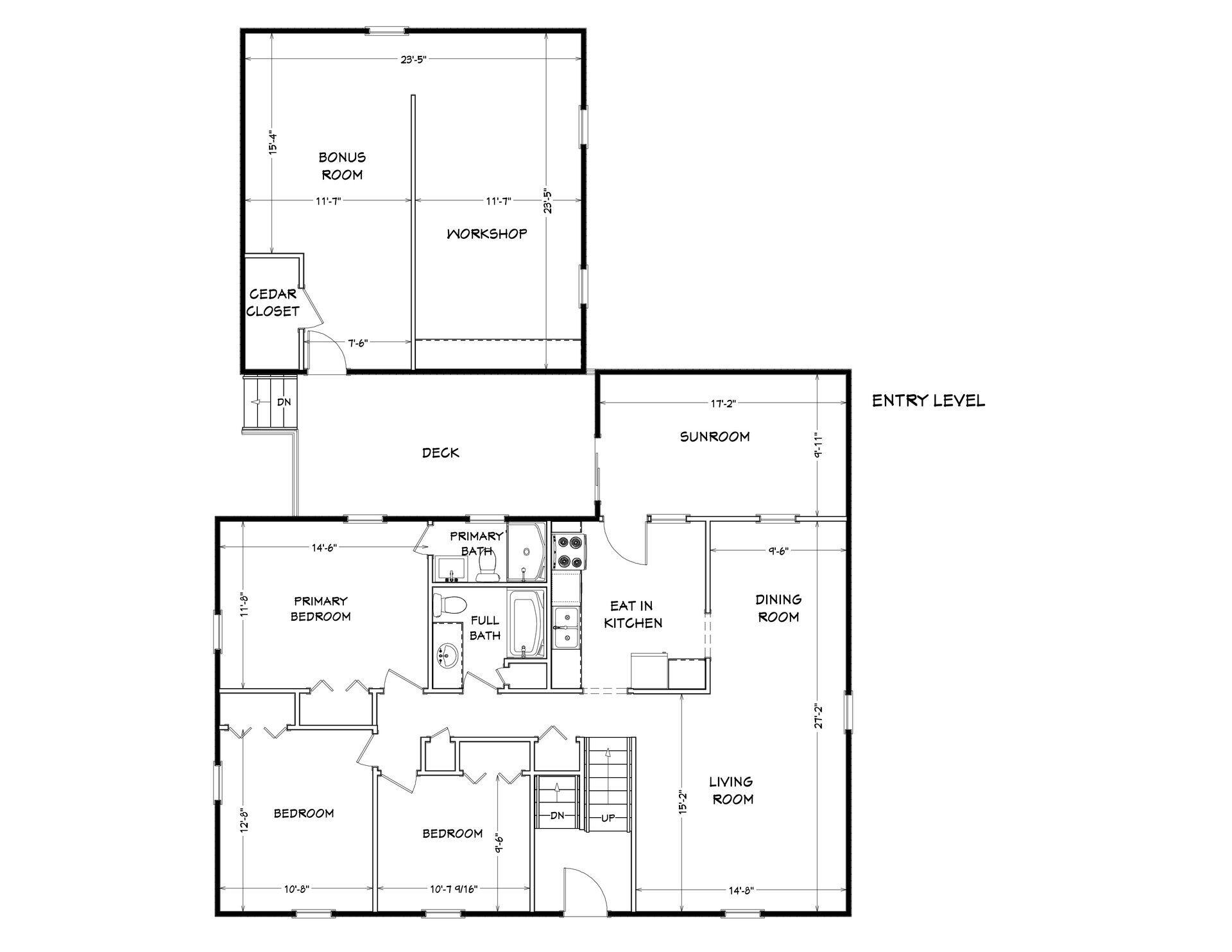 2313 Carter Road Southwest Roanoke, VA 24015 - Photo 65 of 66 Floor Plan