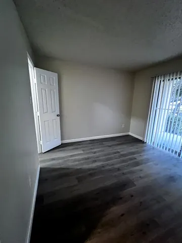 wooden floor in an empty room