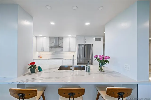 a very nice looking room with a large window