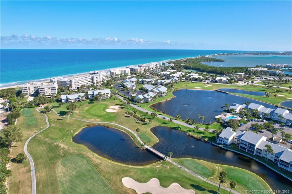 669 Northeast Plantation Road, Unit 201 Stuart, FL 34996 - Photo 36 of 37 a view of a balcony with an ocean