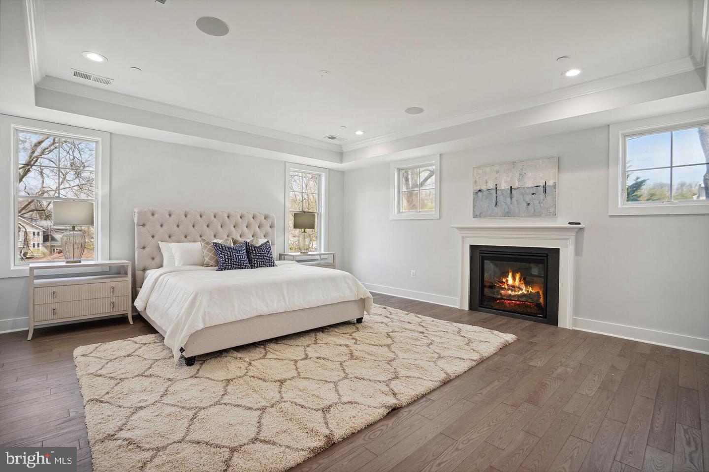 8616 Jones Mill Road Chevy Chase, MD 20815 - Photo 35 of 81 Dream Primary Suite with gas fireplace
