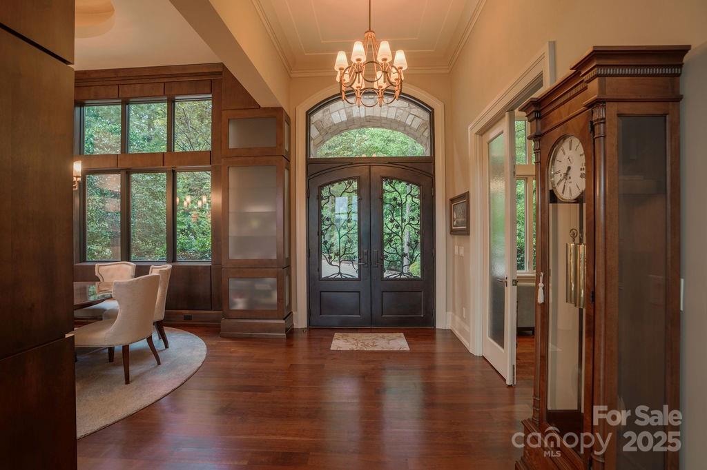 15 Water View Court Travelers Rest, SC 29690 - Photo 7 of 48 a view of a entryway door and hallway with wooden floor