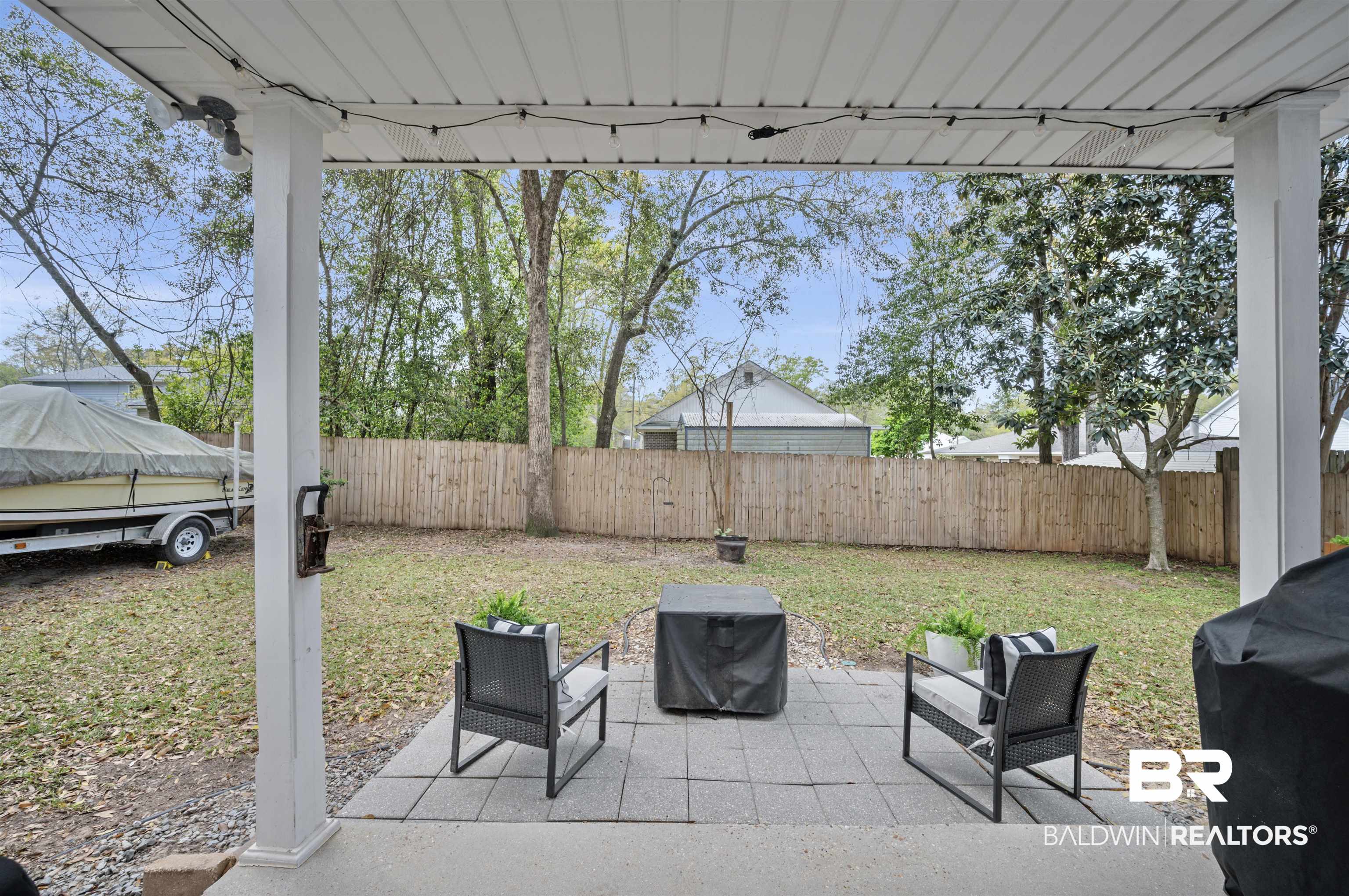 1066 Linlen Avenue Mobile, AL 36609 - Photo 19 of 22 View of patio with a fenced backyard and grilling area