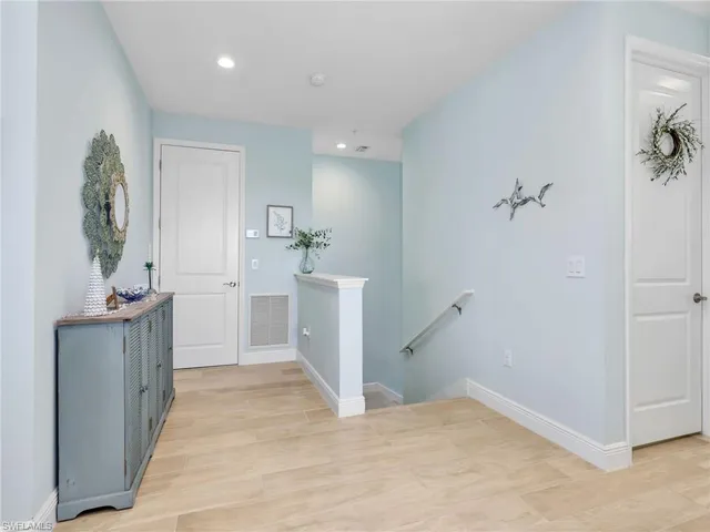 a view of store room with window and chandeliers