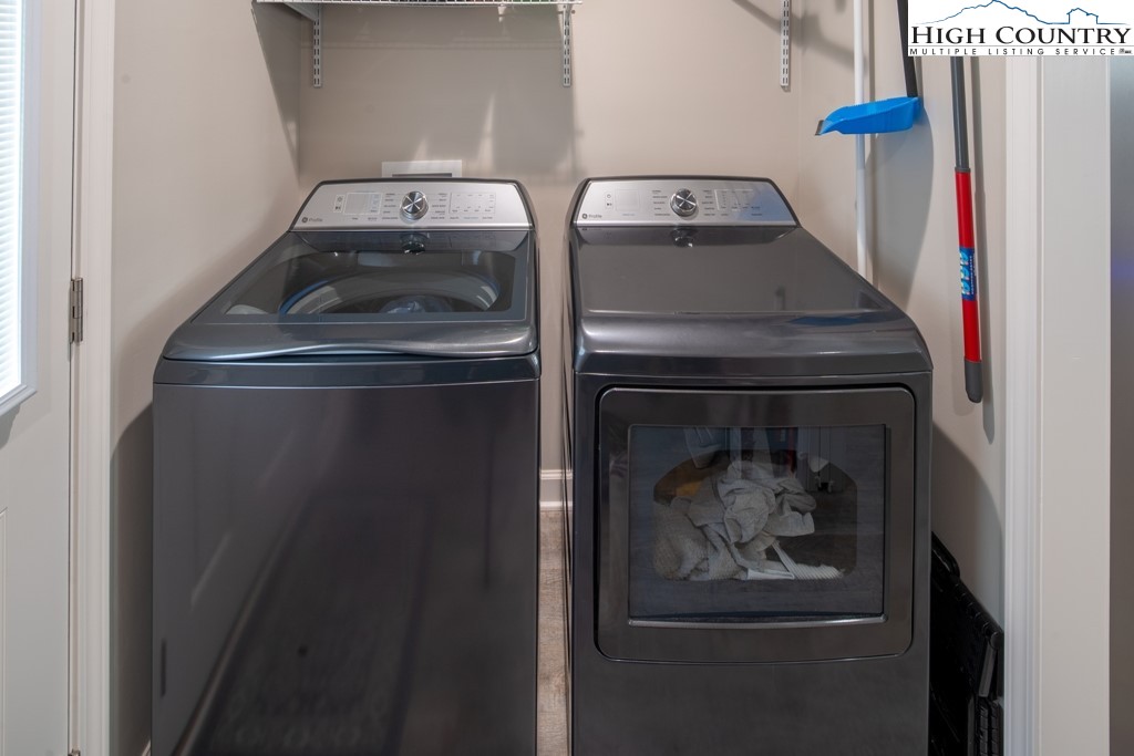 575 Townhomes Place, Unit 34 Boone, NC 28607 - Photo 22 of 32 a utility room with dryer and washer