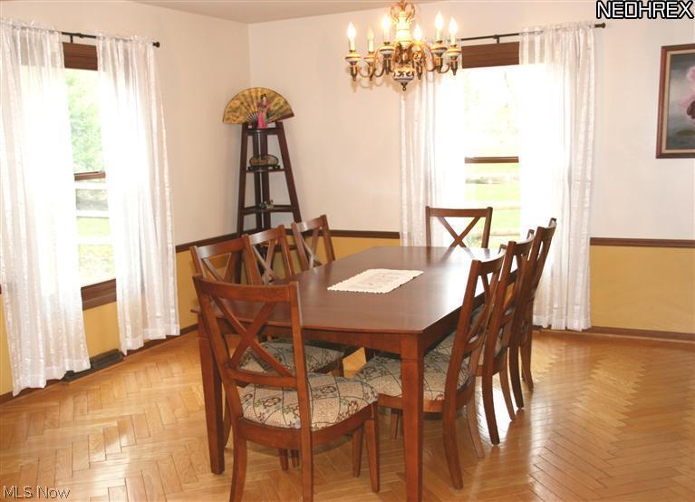 2900 Medfield Road Cleveland, OH 44124 - Photo 4 of 25 Note the beautiful floor in this formal Dining Room..