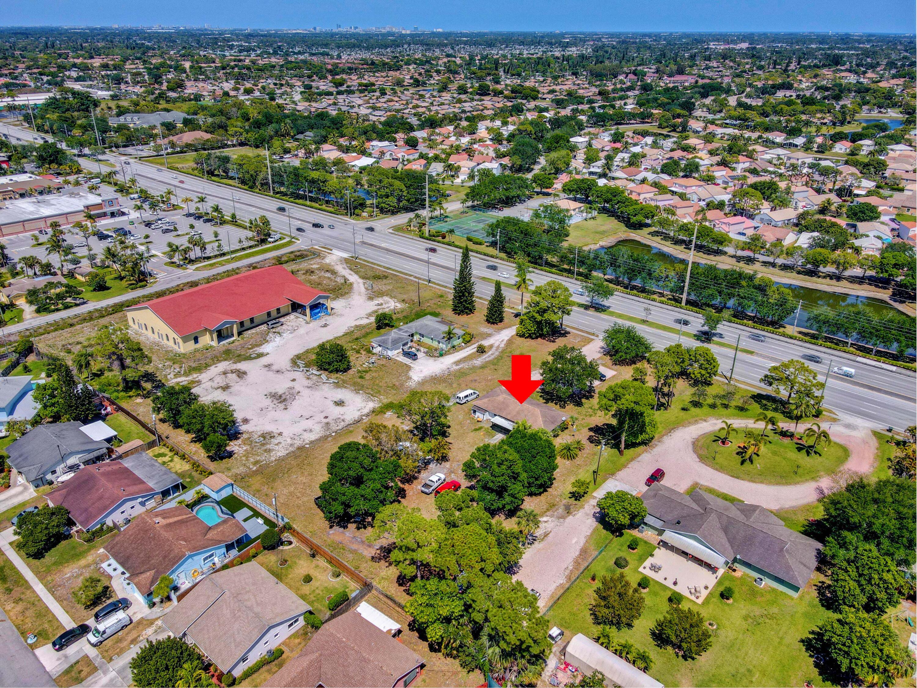 3581 Jog Road Greenacres, FL 33467 - Photo 9 of 28 1 - Aerial 9