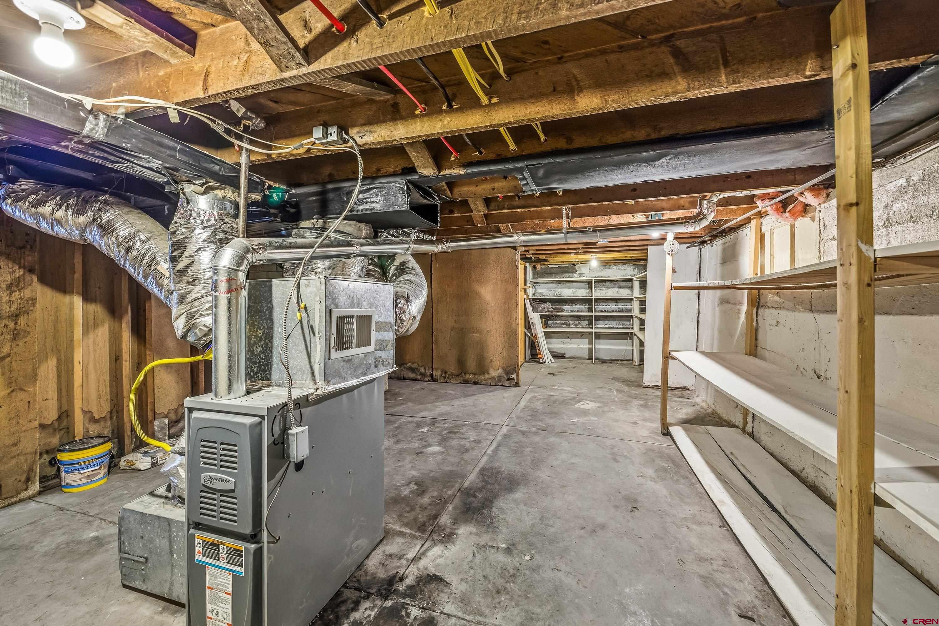 6038 Townsend Road Delta, CO 81416 - Photo 27 of 45 a view of an empty room with wooden roof