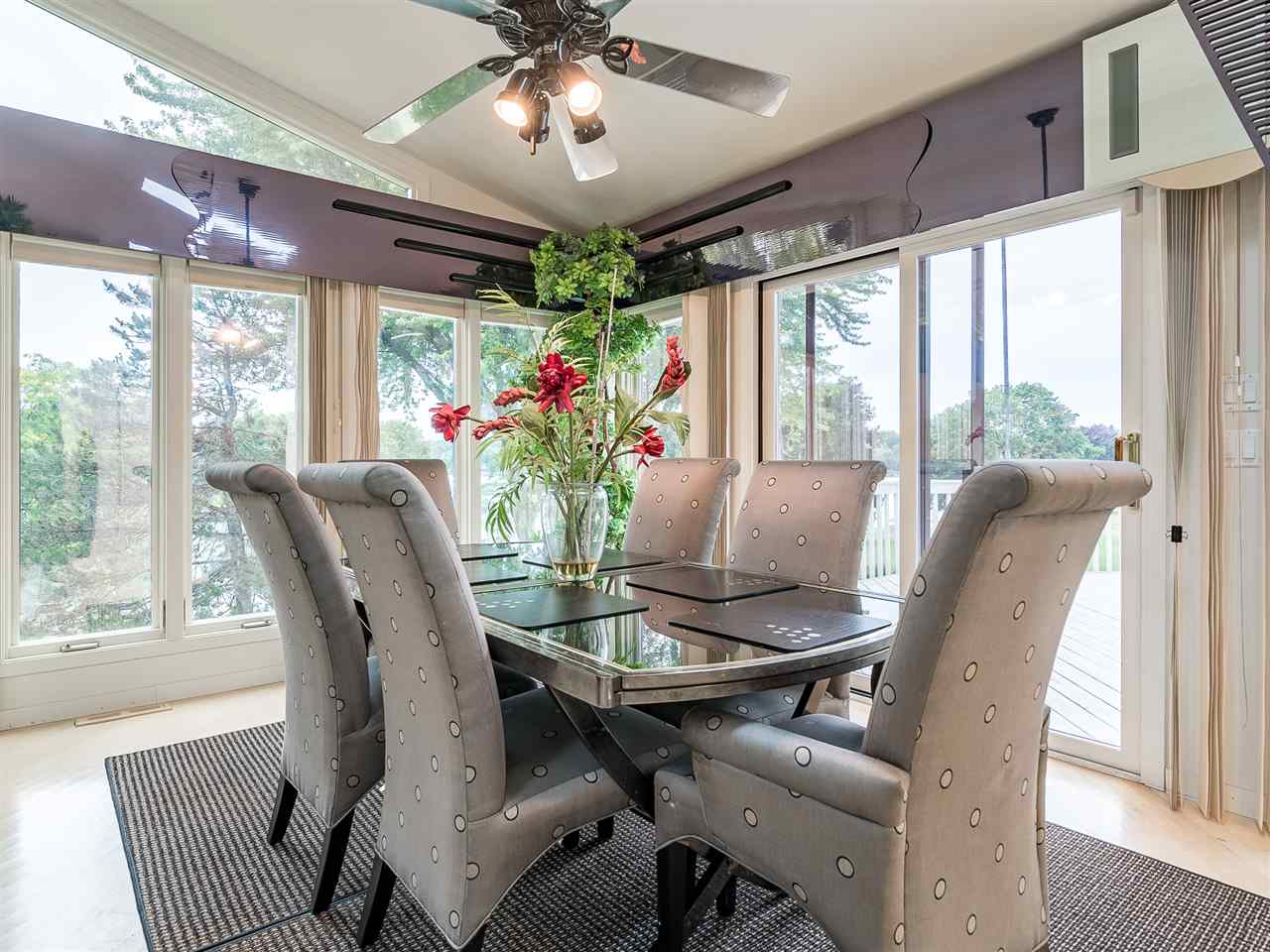 516 Baintree Road Davis, IL 61019 - Photo 15 of 25 a view of a dining room with furniture window and outside view