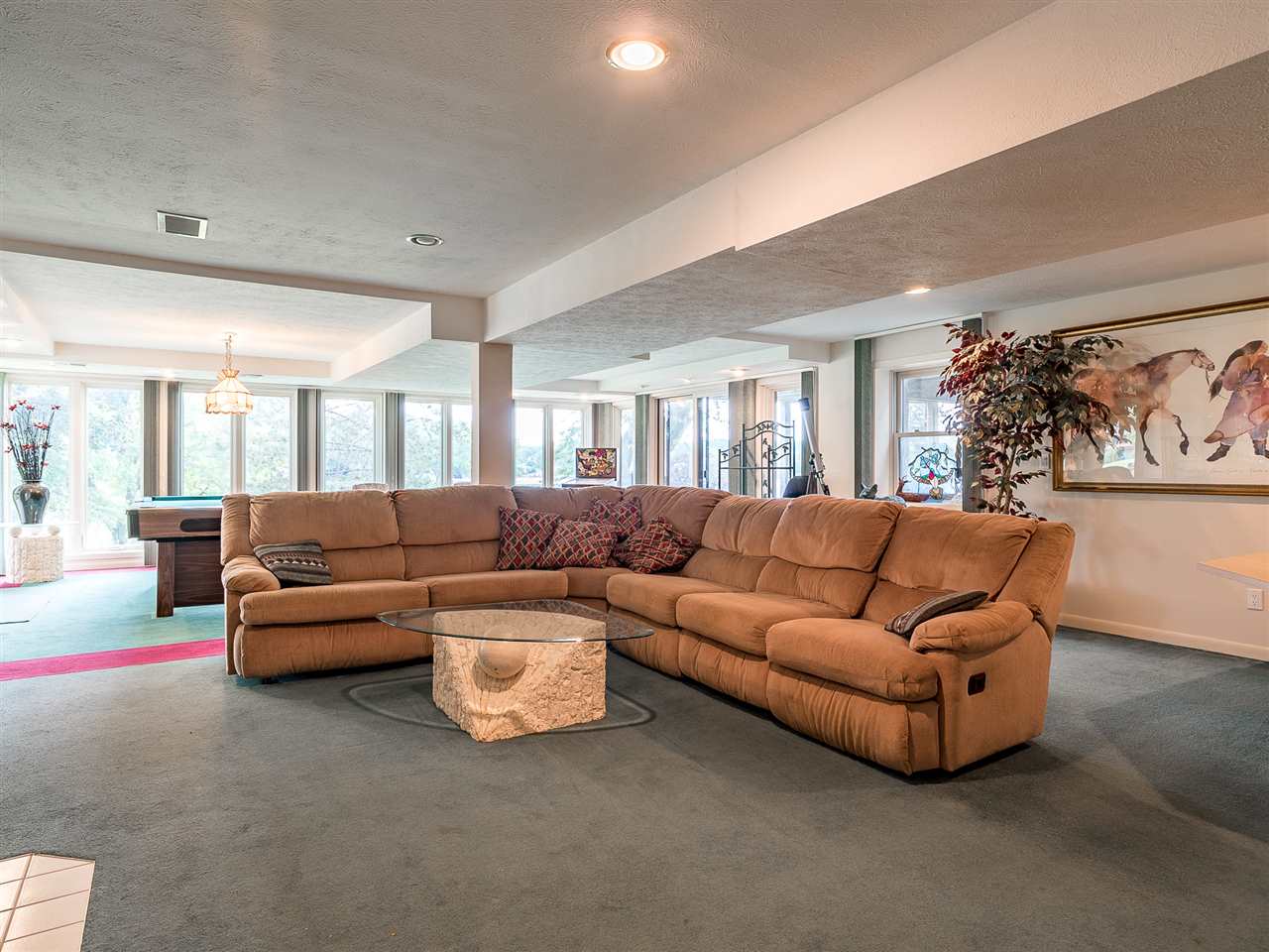 516 Baintree Road Davis, IL 61019 - Photo 23 of 25 a living room with furniture and a large window