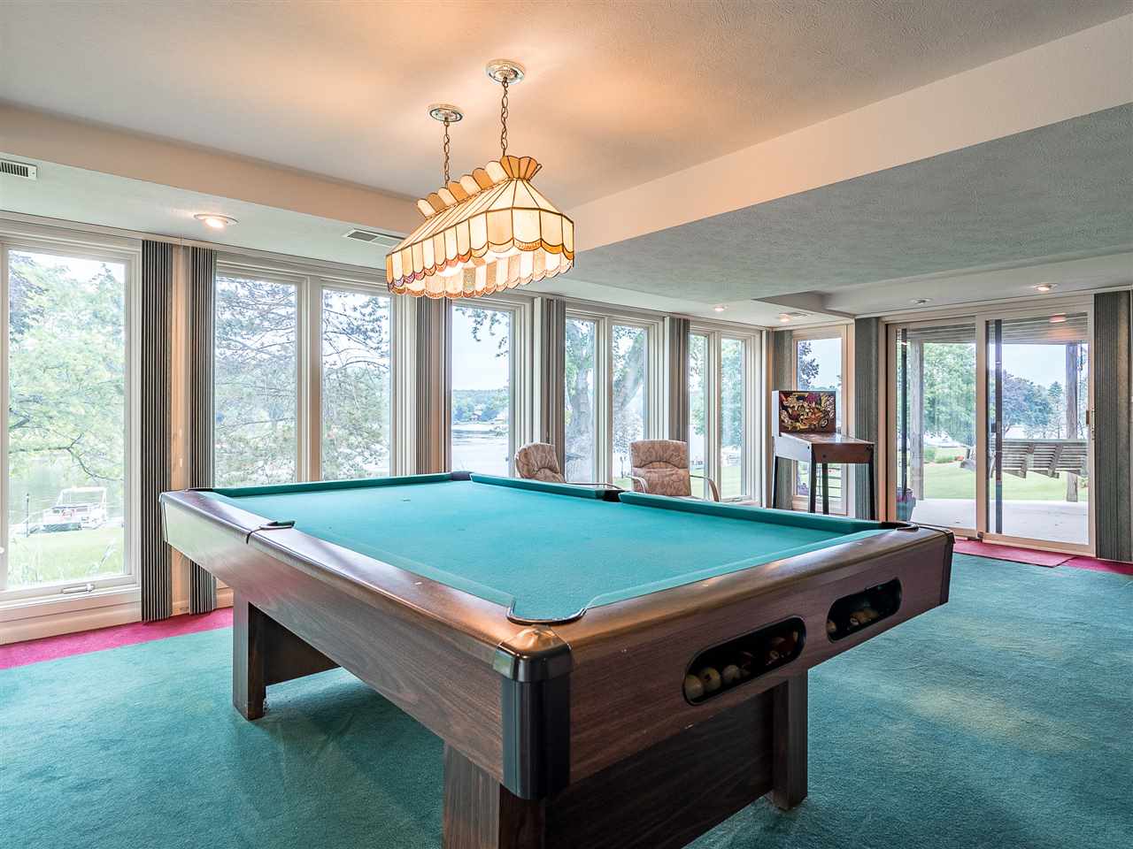 516 Baintree Road Davis, IL 61019 - Photo 24 of 25 a room with pool table and windows