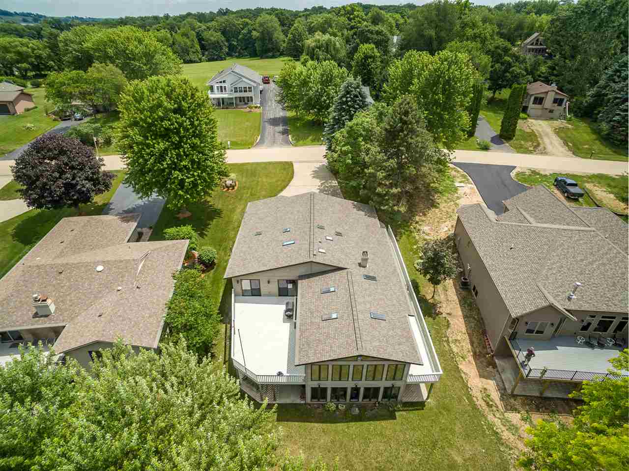 516 Baintree Road Davis, IL 61019 - Photo 10 of 25 an aerial view of a house with outdoor space
