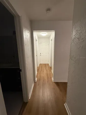 wooden floor in a gallery