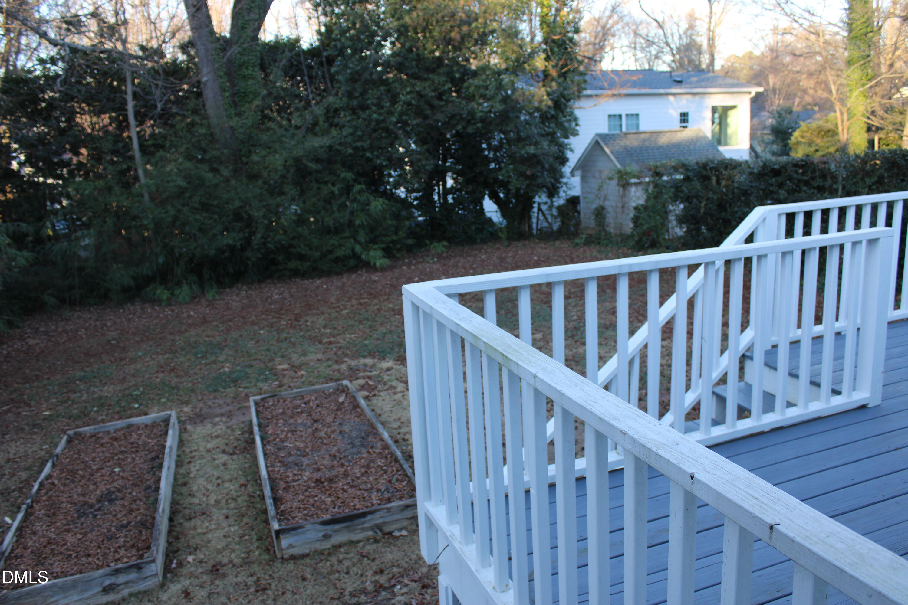 2812 Mayview Road Raleigh, NC 27607 - Photo 20 of 20 a view of wooden deck