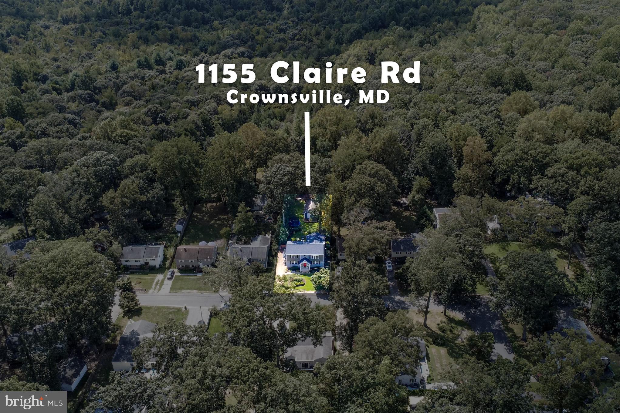 1155 Claire Road Crownsville, MD 21032 - Photo 2 of 69 Backs to Nature Conservancy!