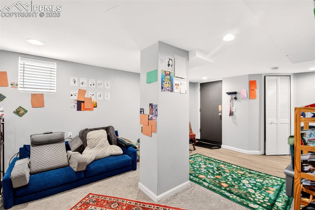 4 West Harrison Street Colorado Springs, CO 80907 - Photo 39 of 49 a living room with furniture and a rug