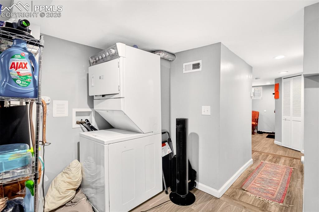 4 West Harrison Street Colorado Springs, CO 80907 - Photo 43 of 49 a utility room with dryer and washer