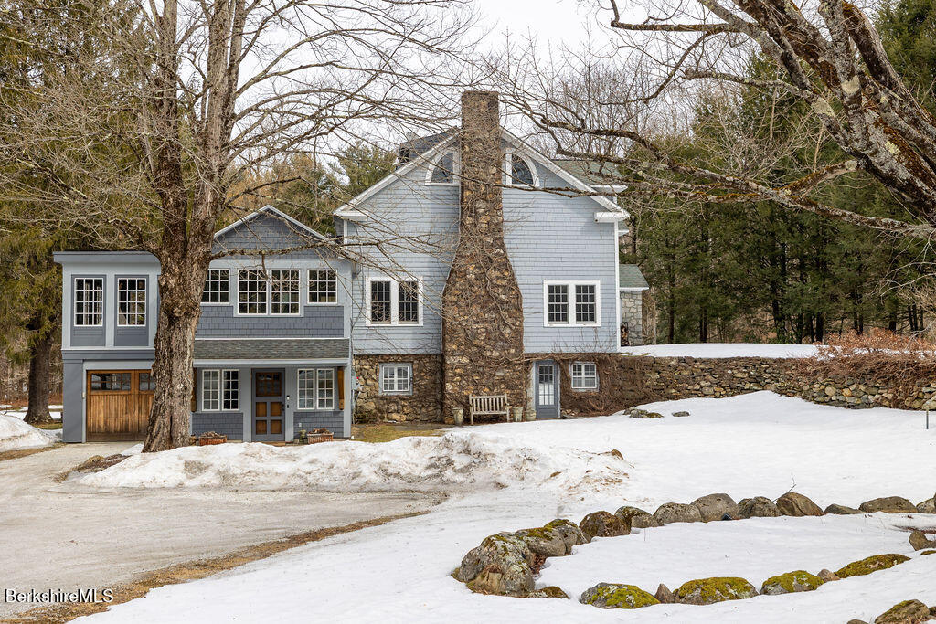 17 Cronk Road Monterey, MA 01245 - Photo 64 of 65 a view of a house with snow on the road