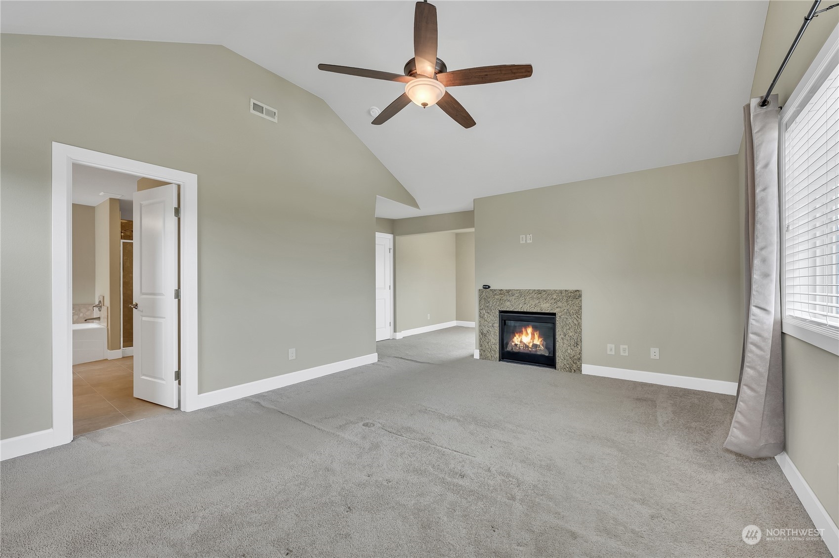 1118 Southwest 338th Street Federal Way, WA 98023 - Photo 21 of 25 a view of a room with fireplace and windows