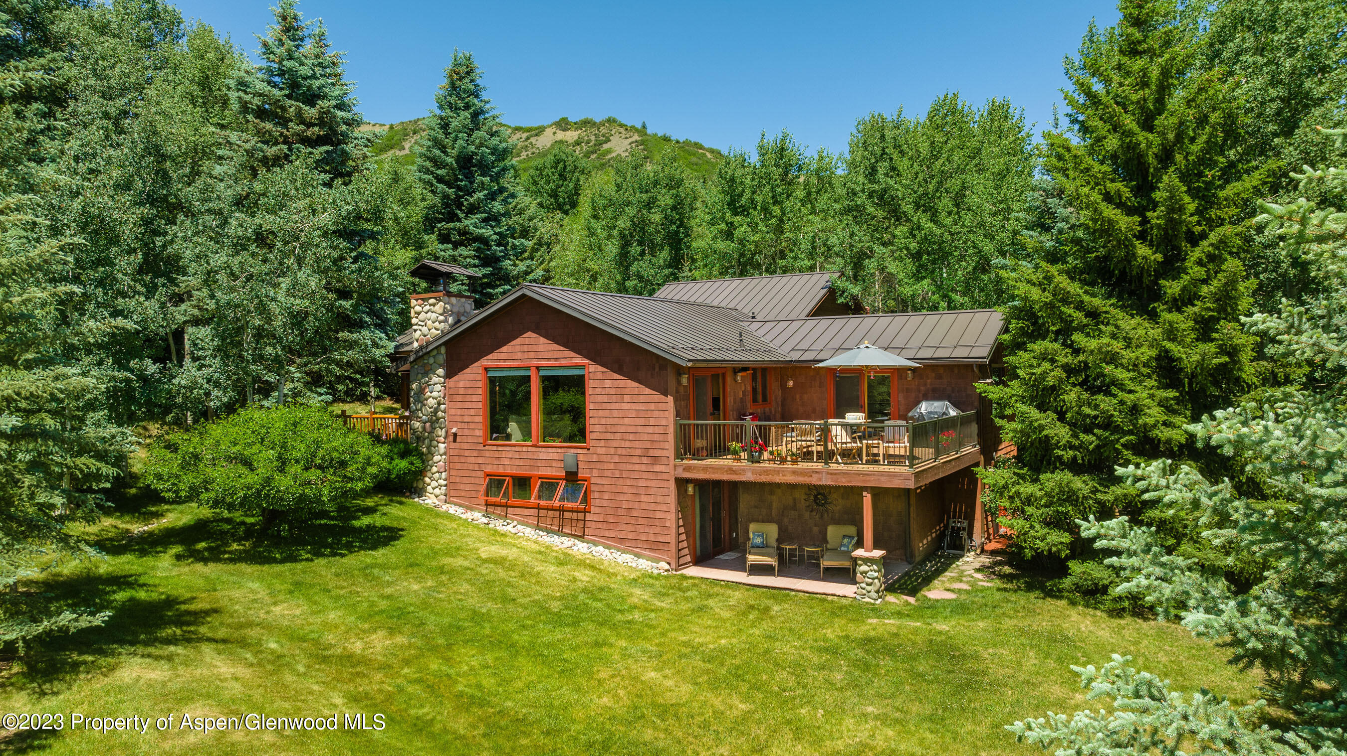 164 Meadow Lane Snowmass Village, CO 81615 - Photo 2 of 29 Back of Home