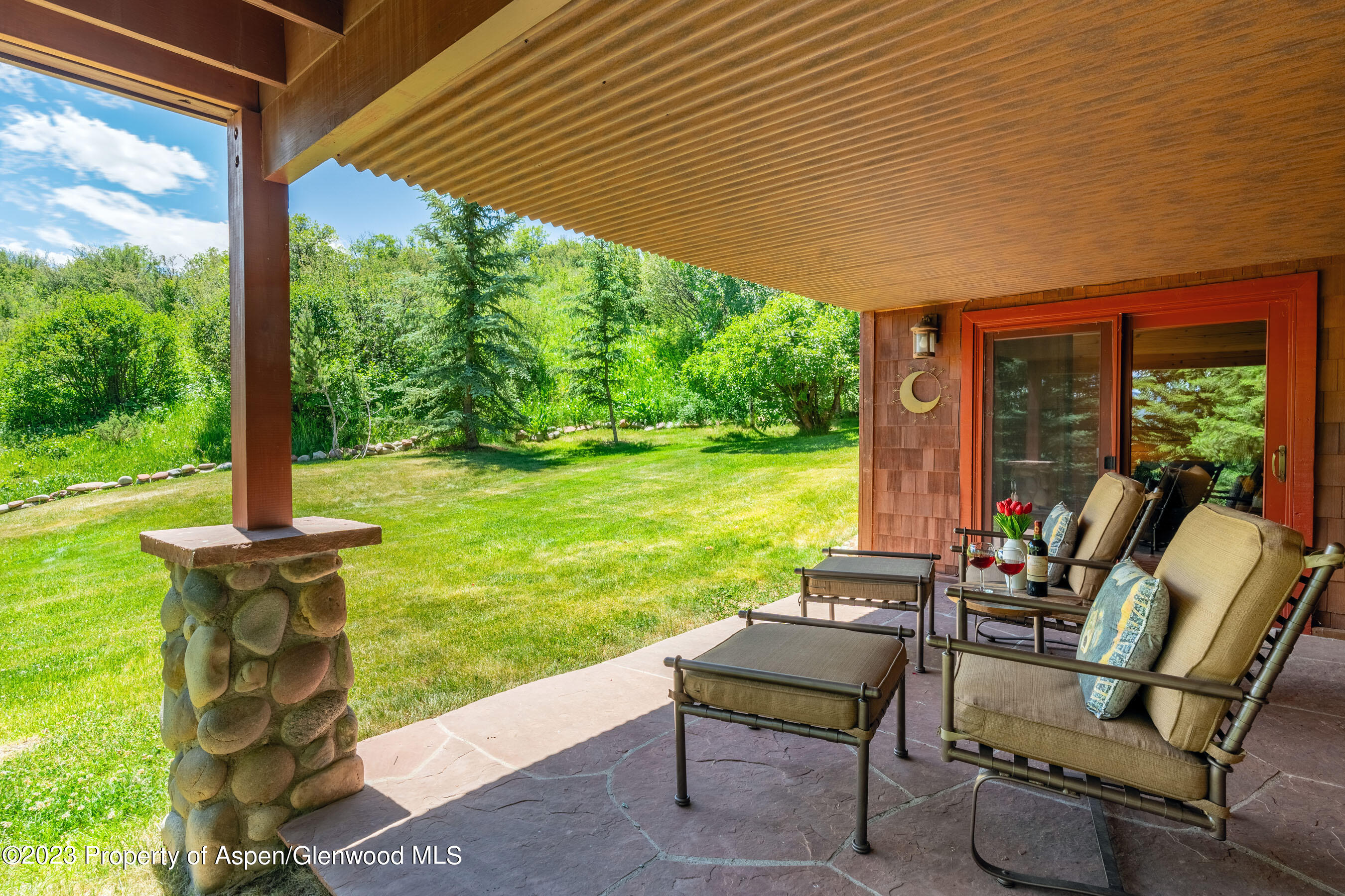 164 Meadow Lane Snowmass Village, CO 81615 - Photo 21 of 29 Lower-Level Shade Patio