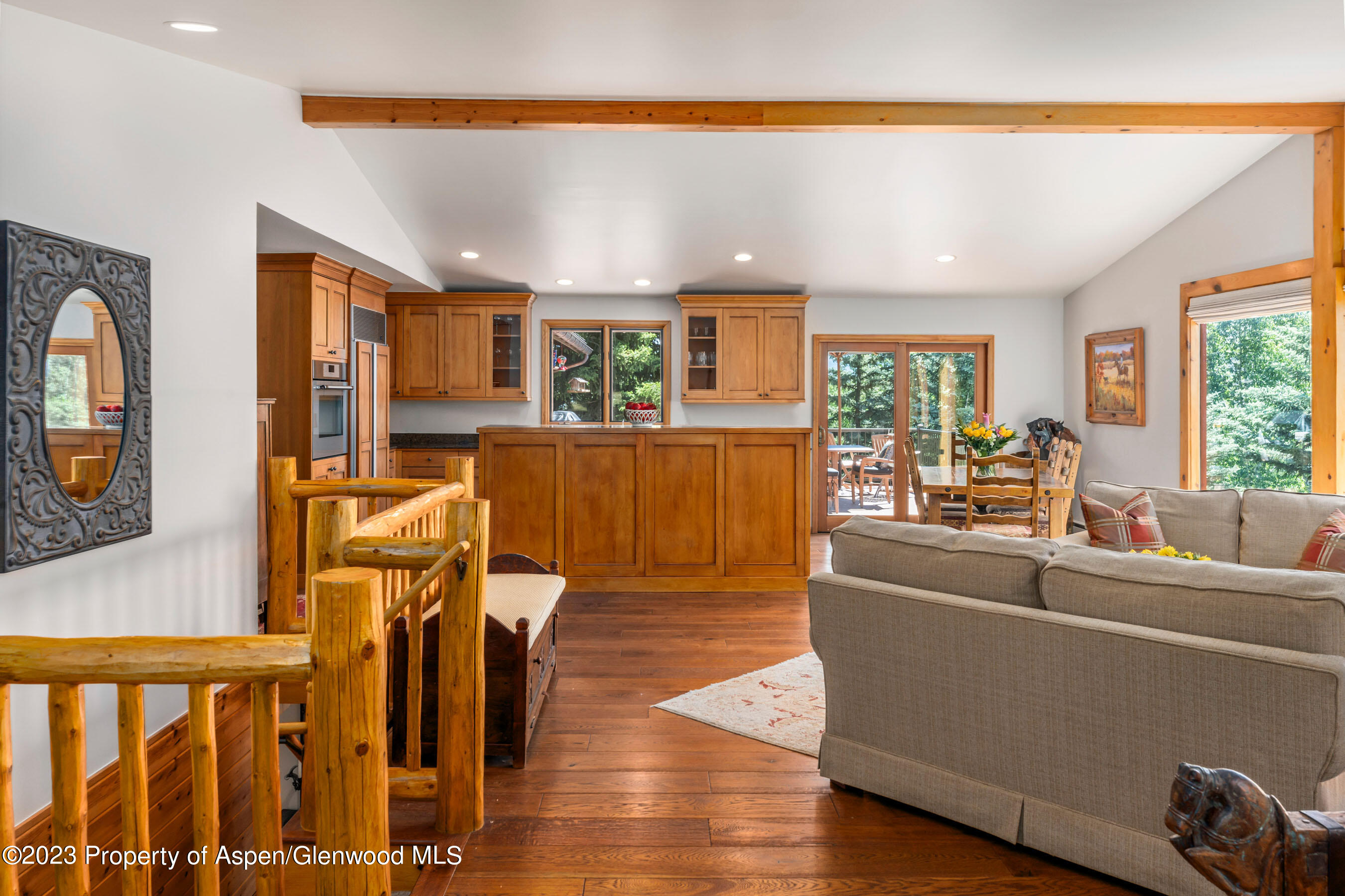 164 Meadow Lane Snowmass Village, CO 81615 - Photo 5 of 29 View From Front Entry