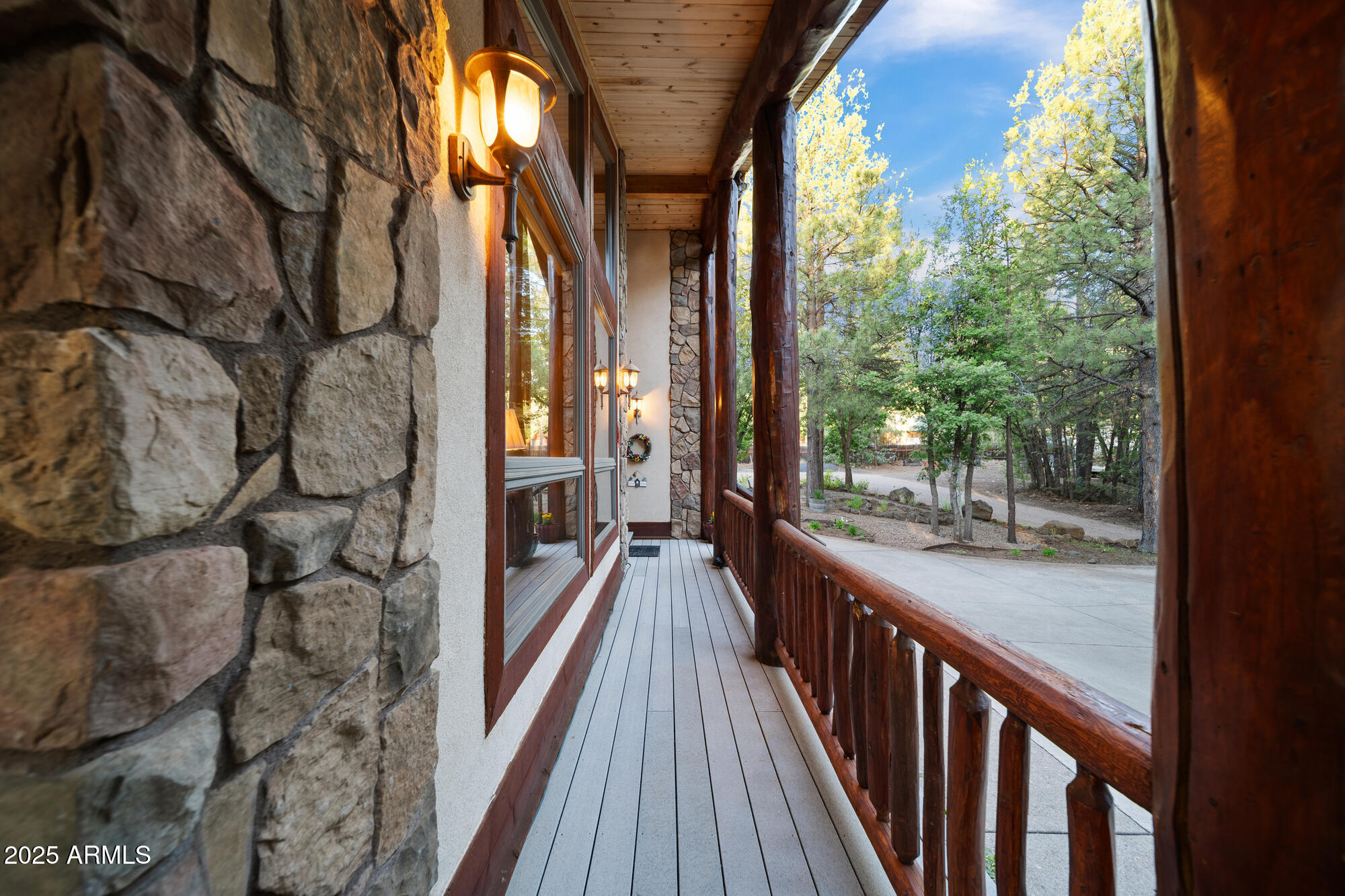5468 Apache Trail Pinetop, AZ 85935 - Photo 12 of 73 a view of a balcony