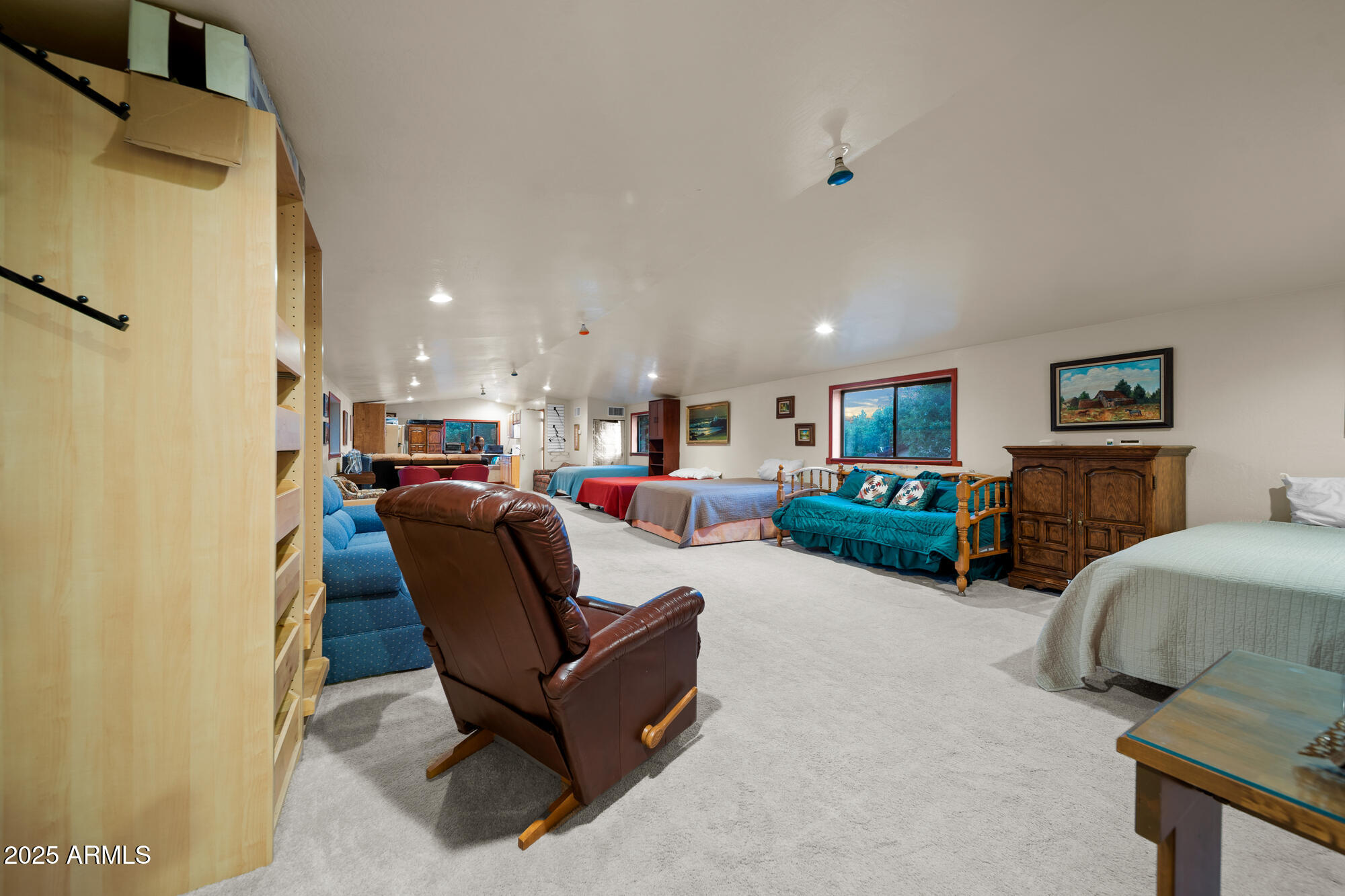 5468 Apache Trail Pinetop, AZ 85935 - Photo 64 of 73 a living room with furniture and a flat screen tv