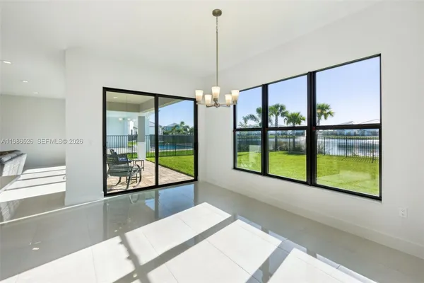 a view of an empty room with window