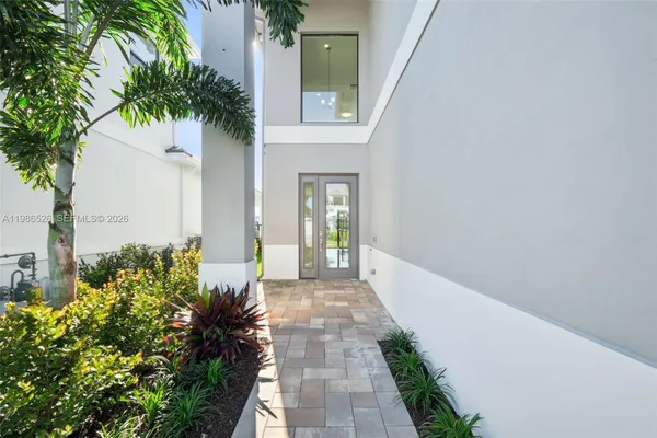 a view of a entryway