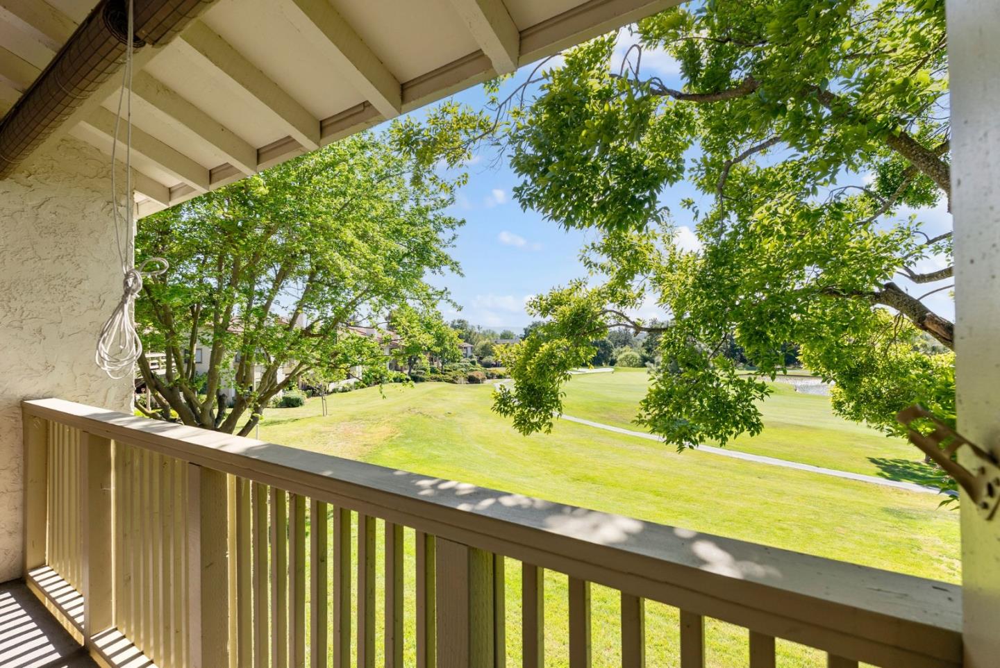 8356 Charbono Court San Jose, CA 95135 - Photo 35 of 48 a view of a balcony with an outdoor space