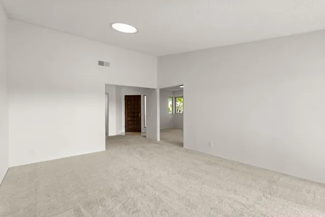 a view of empty room