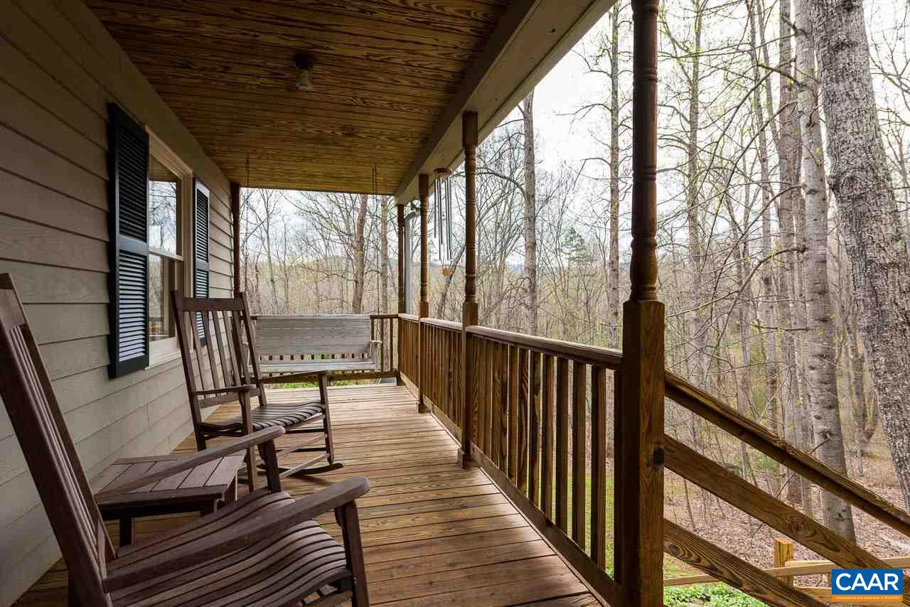 5990 Buck Ridge Road Earlysville, VA 22936 - Photo 10 of 18 a view of balcony with wooden floor